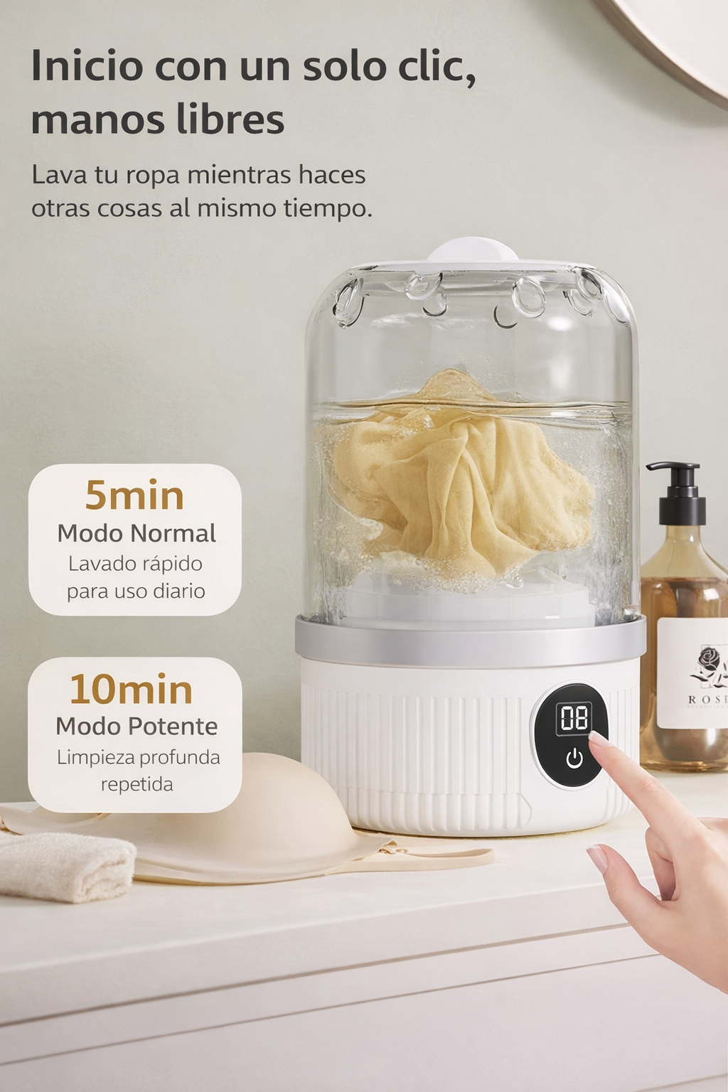 Lavapure™ Mini lavadora Electrica