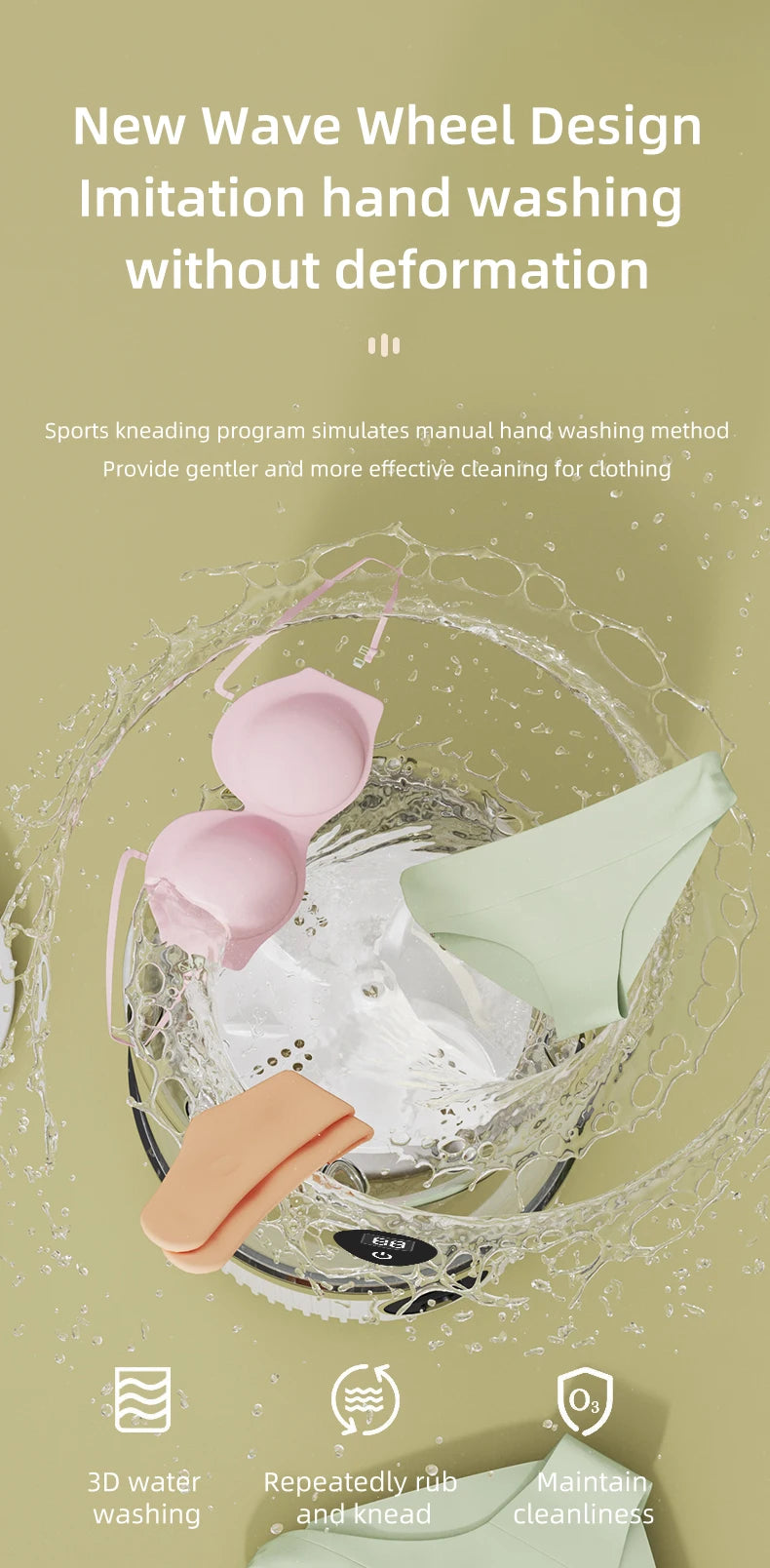 Lavapure™ Mini lavadora Electrica